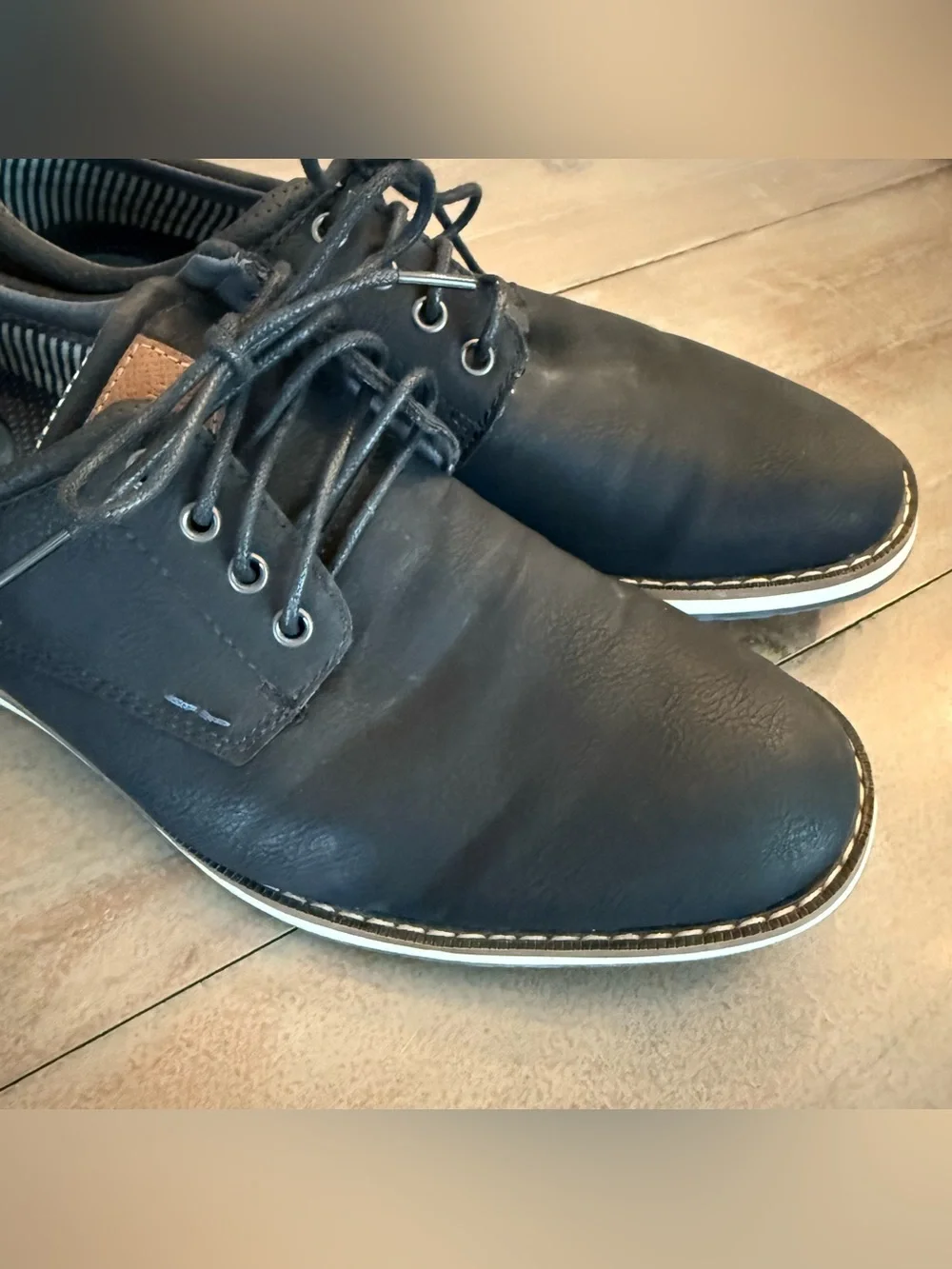 Nunn Bush Men's Hyde II Plain Toe Oxfords Sz 8 Preowned